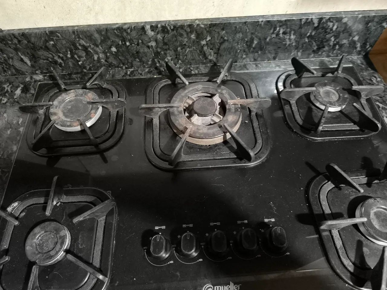 Fogão 5 boca Cooktop 