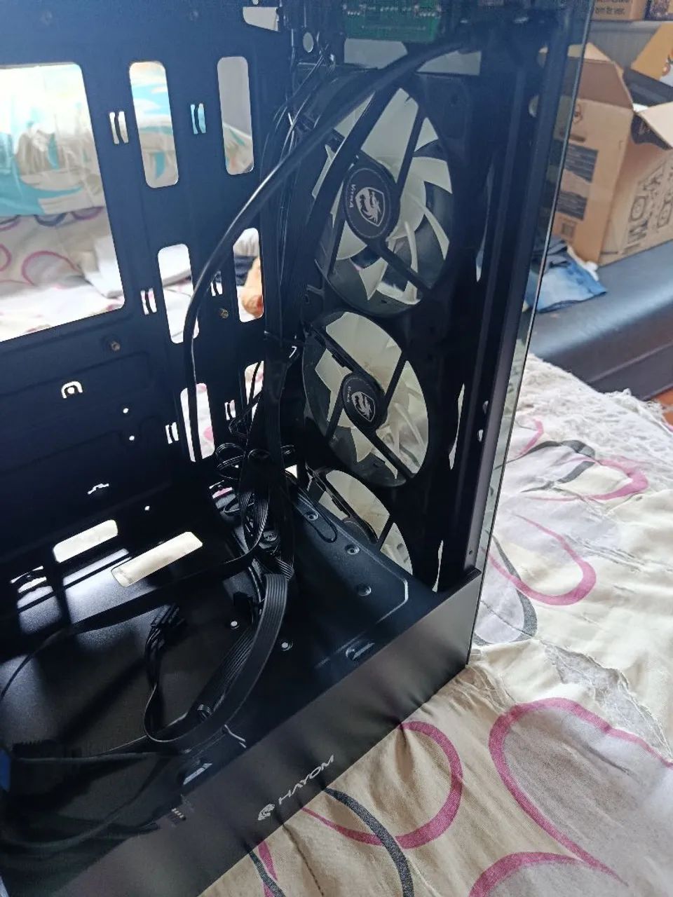 Gabinete gamer com fans  - Foto 2