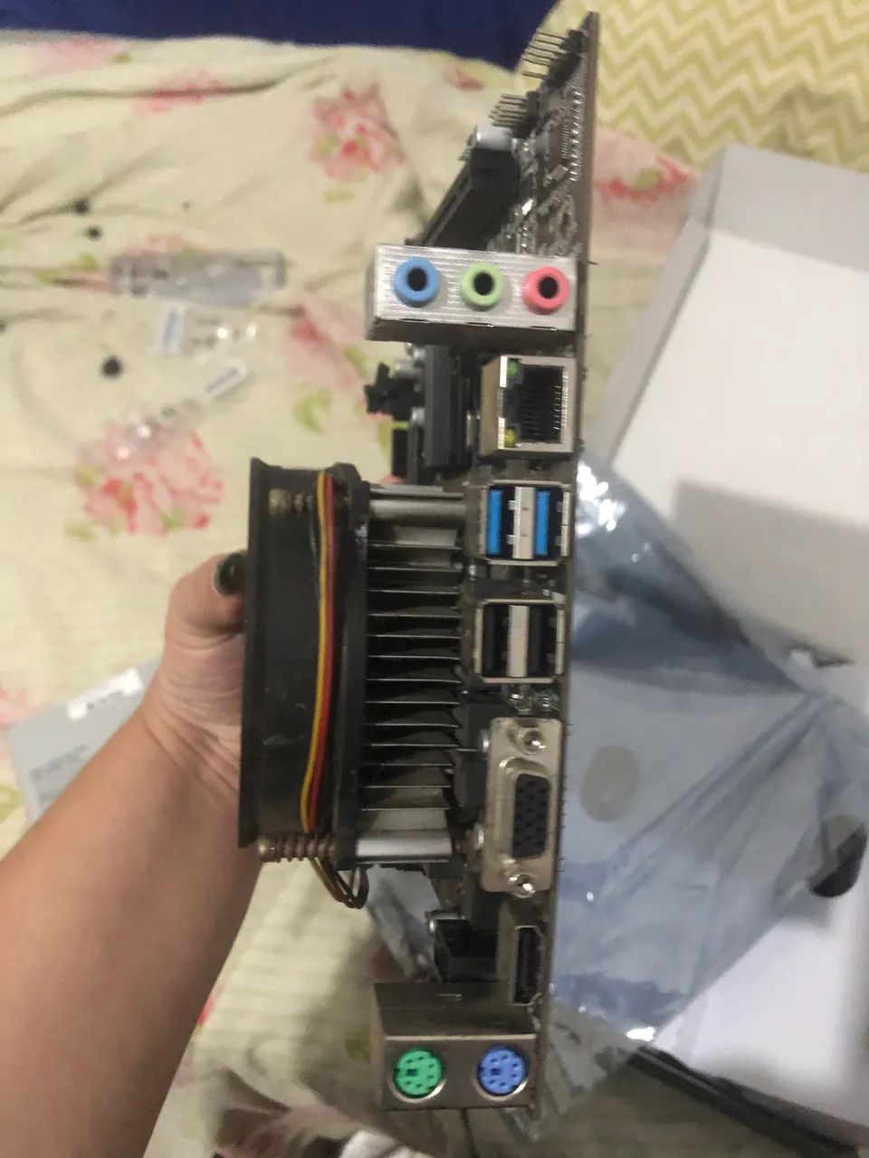 Kit processador + PLACA MÃE 