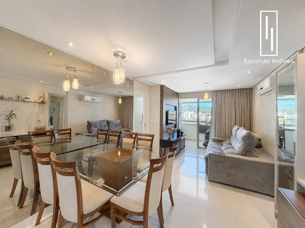 Apartamento com vista livre no Itacorubi