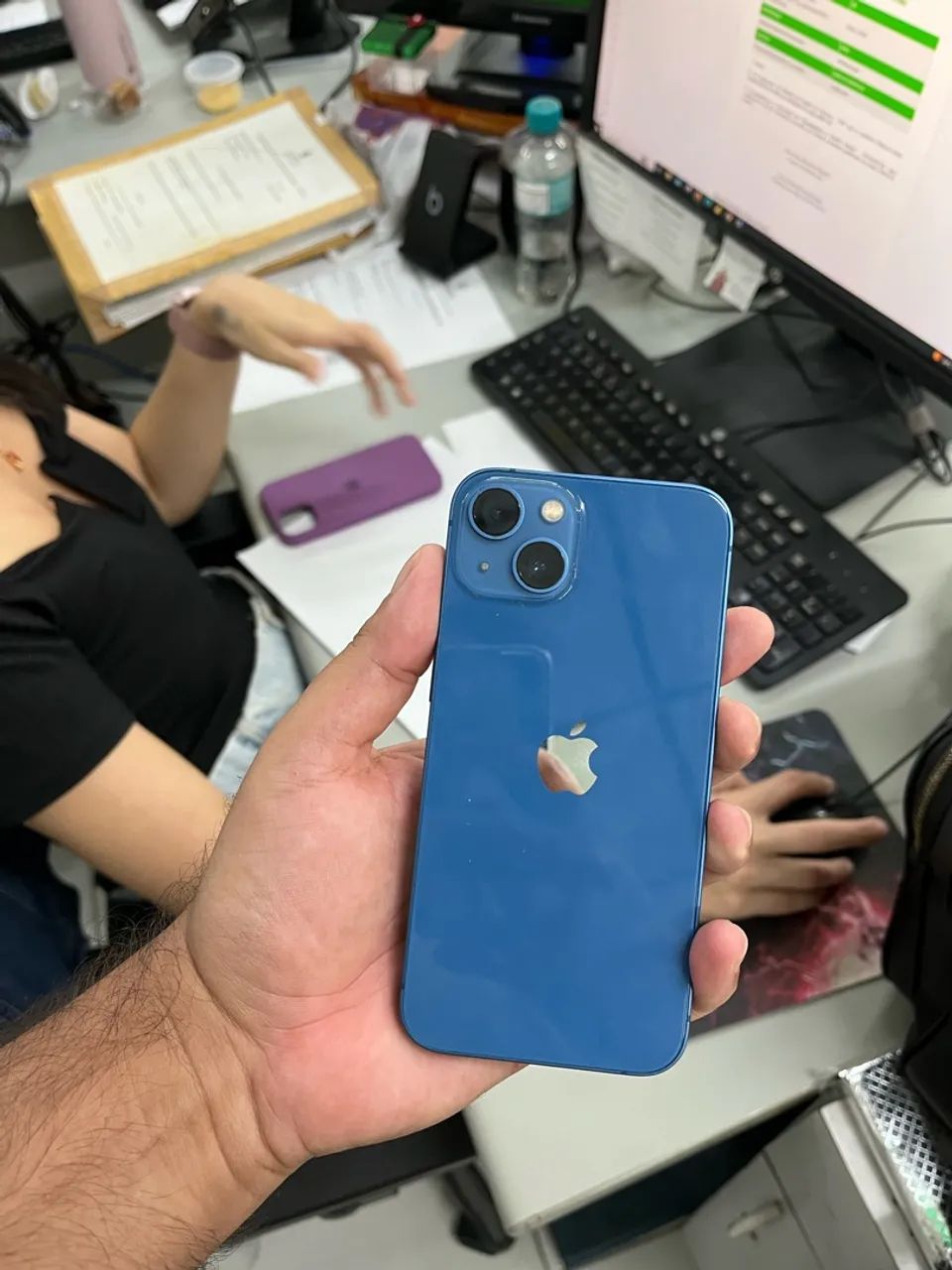 iPhone 13 - 256gb - Azul - Foto 2