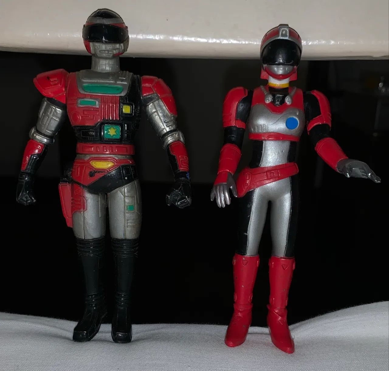 Winspector Fire e SolJeanne Glasslite Action Figures anos 90