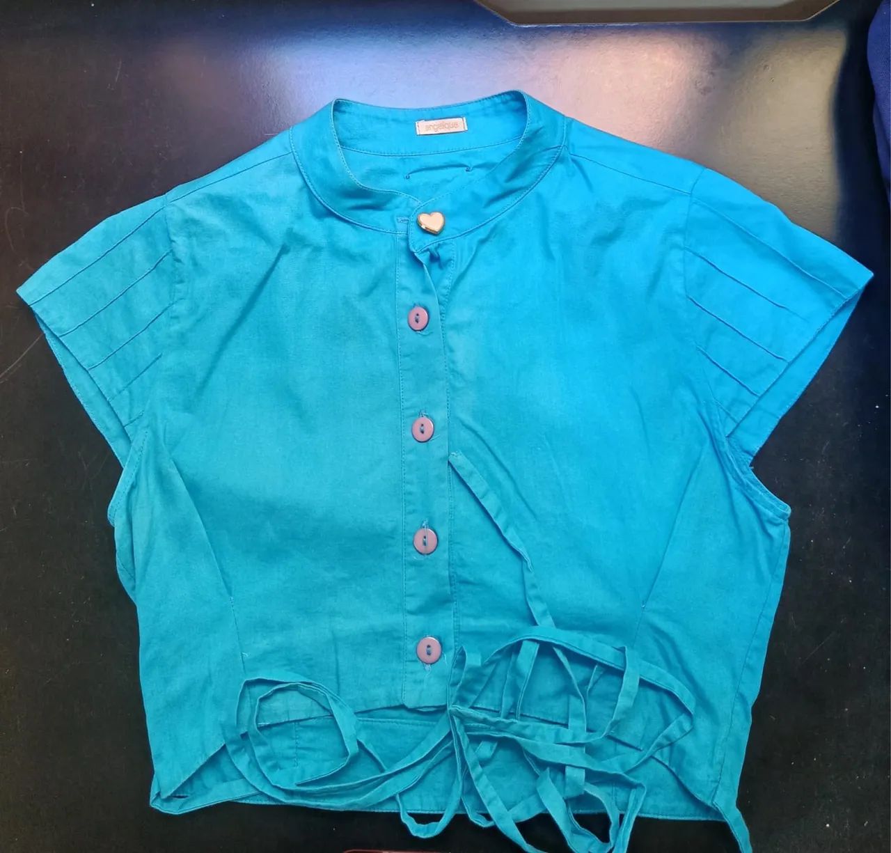 Camisas de botão e blusinha femininas - Foto 4