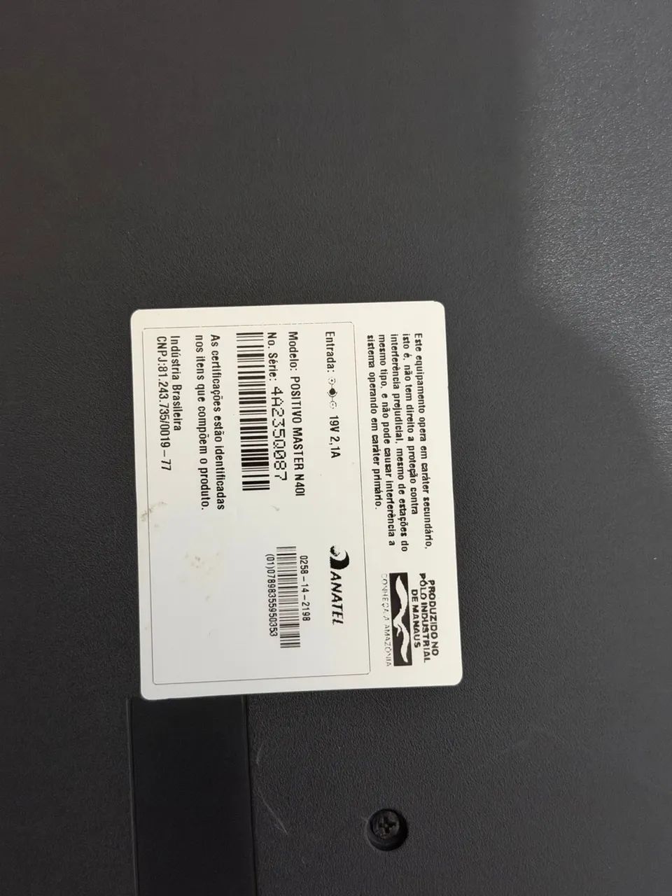 Notebook Positivo Master N40i - Foto 5