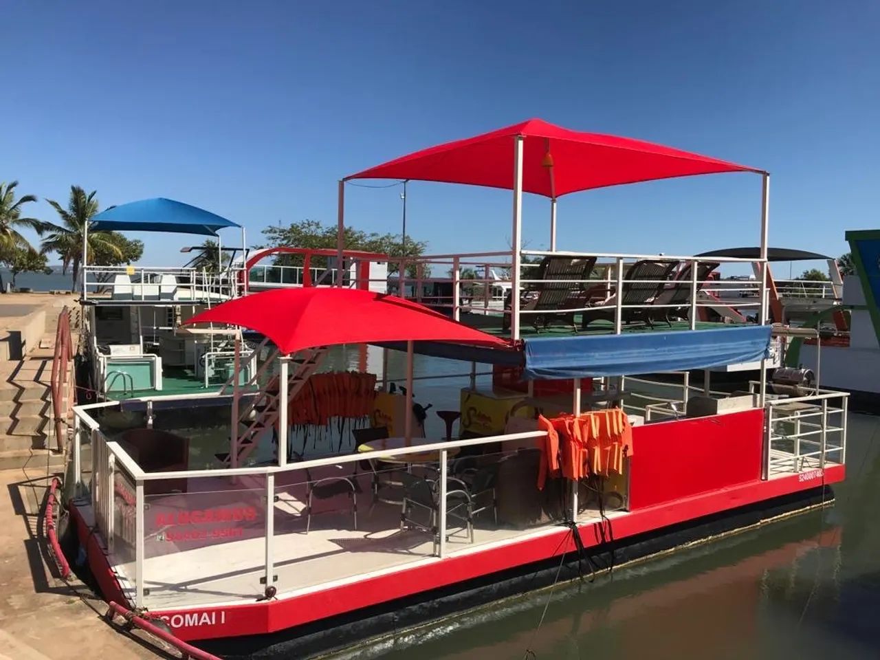 Vendo Barco para 26 pessoas, tipo catamarã  - Foto 5
