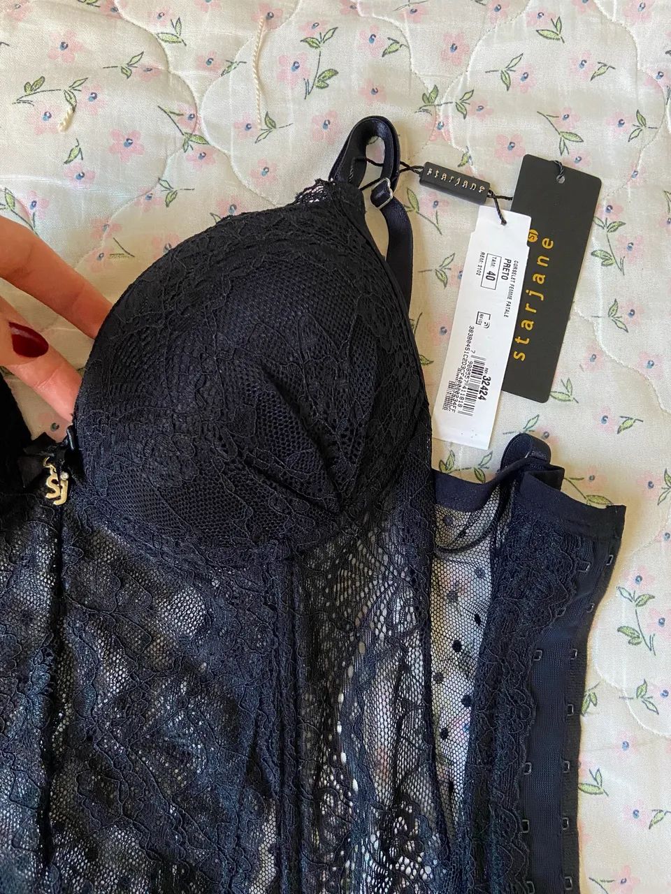 Conjunto cinta liga lingerie  - Foto 5