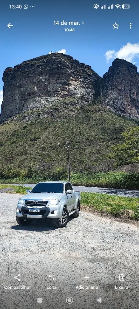 Toyota Hilux CD SR 4X2 2.7 16V/2.7 FLEX AUT. 2012