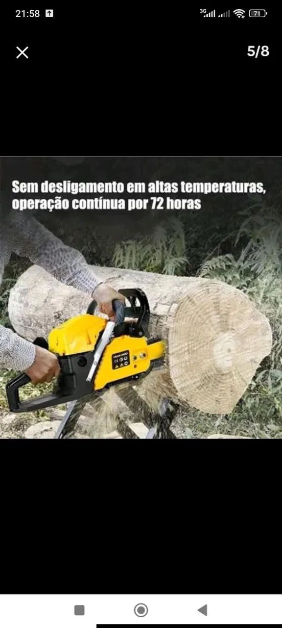 Moto serra a gasolina  - Foto 2