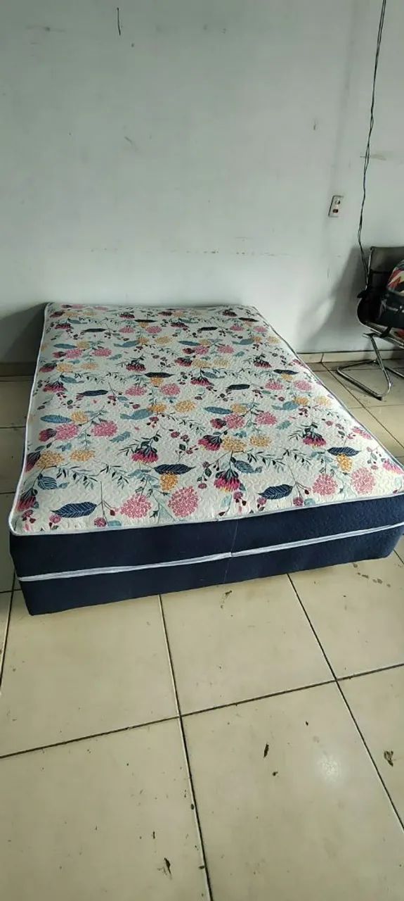 CAMA BOX CASAL D28 NOVA R$460 - ENTREGA GRATIS - Foto 5