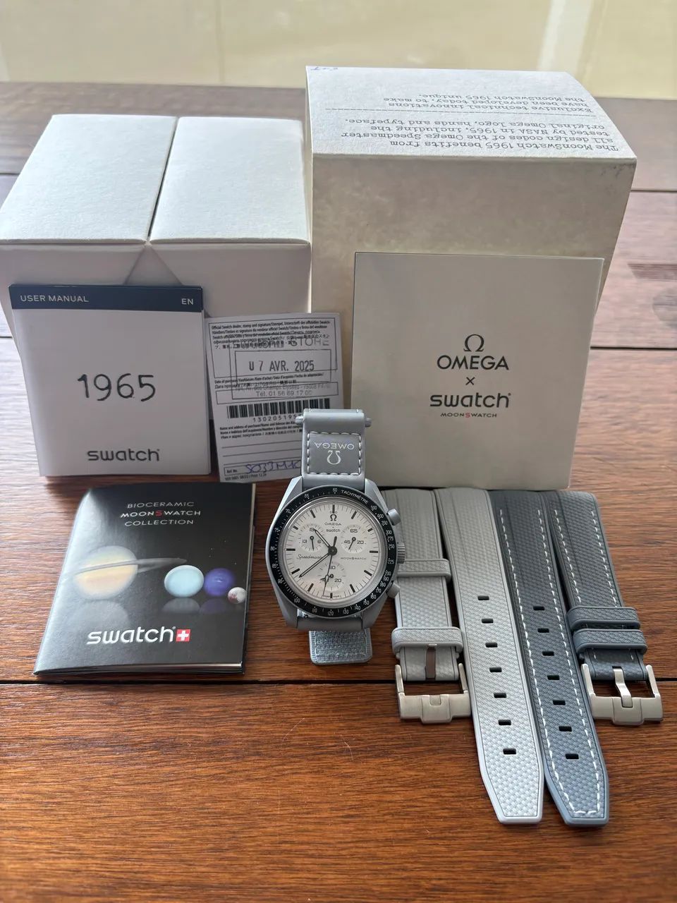 Omega x Swatch Moonswatch 1965 - Acessórios - Candeal, Salvador