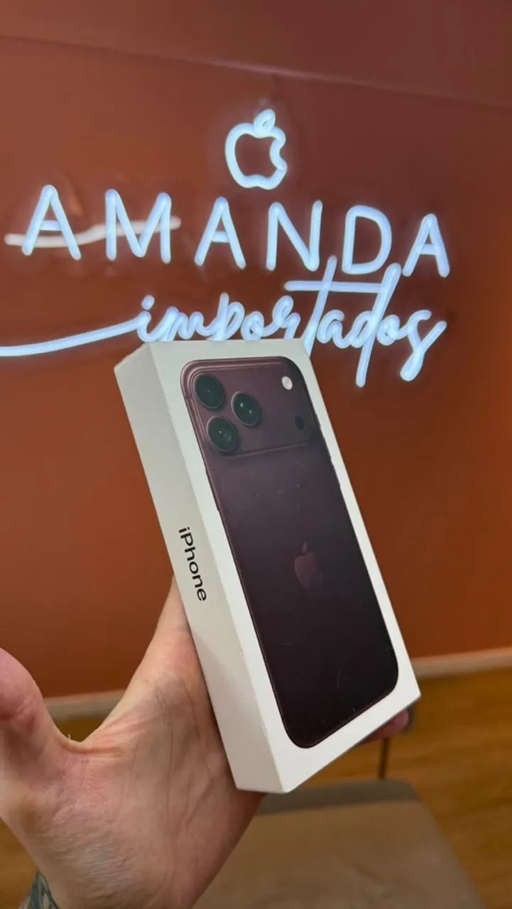 iPhone 18 pro 256 GB bordo oportunidade - Foto 2