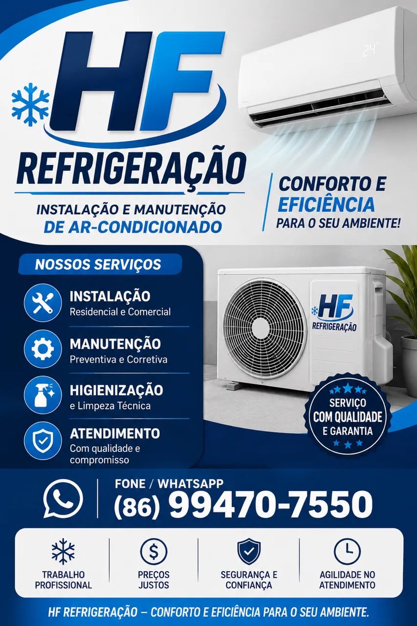 Instalação de ar condicionado 