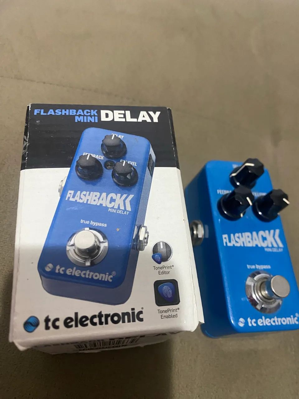 ギター tc electronic FLASHBACK Pedal de Delay Guitarra TC Electronic Flashback 2 Mini Digital 9V