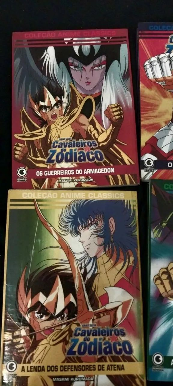 Lote 5 livros Os Cavaleiros Do Zodíaco - Livros e revistas