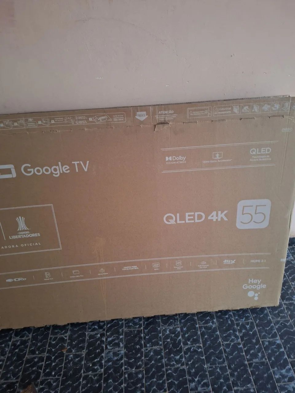 Caixa de papelão para TV  - Foto 3
