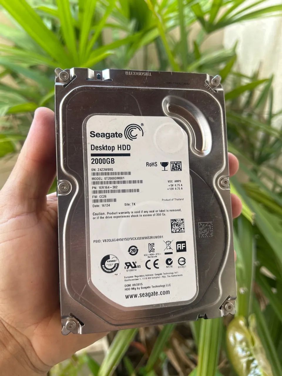 HD 2TB Seagate 2000GB - Armazenamento - Jardim Botafogo 1, São