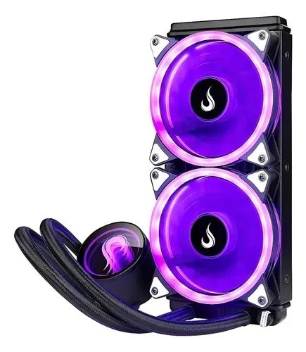 Water Cooler Rise Mode Black RGB 240mm