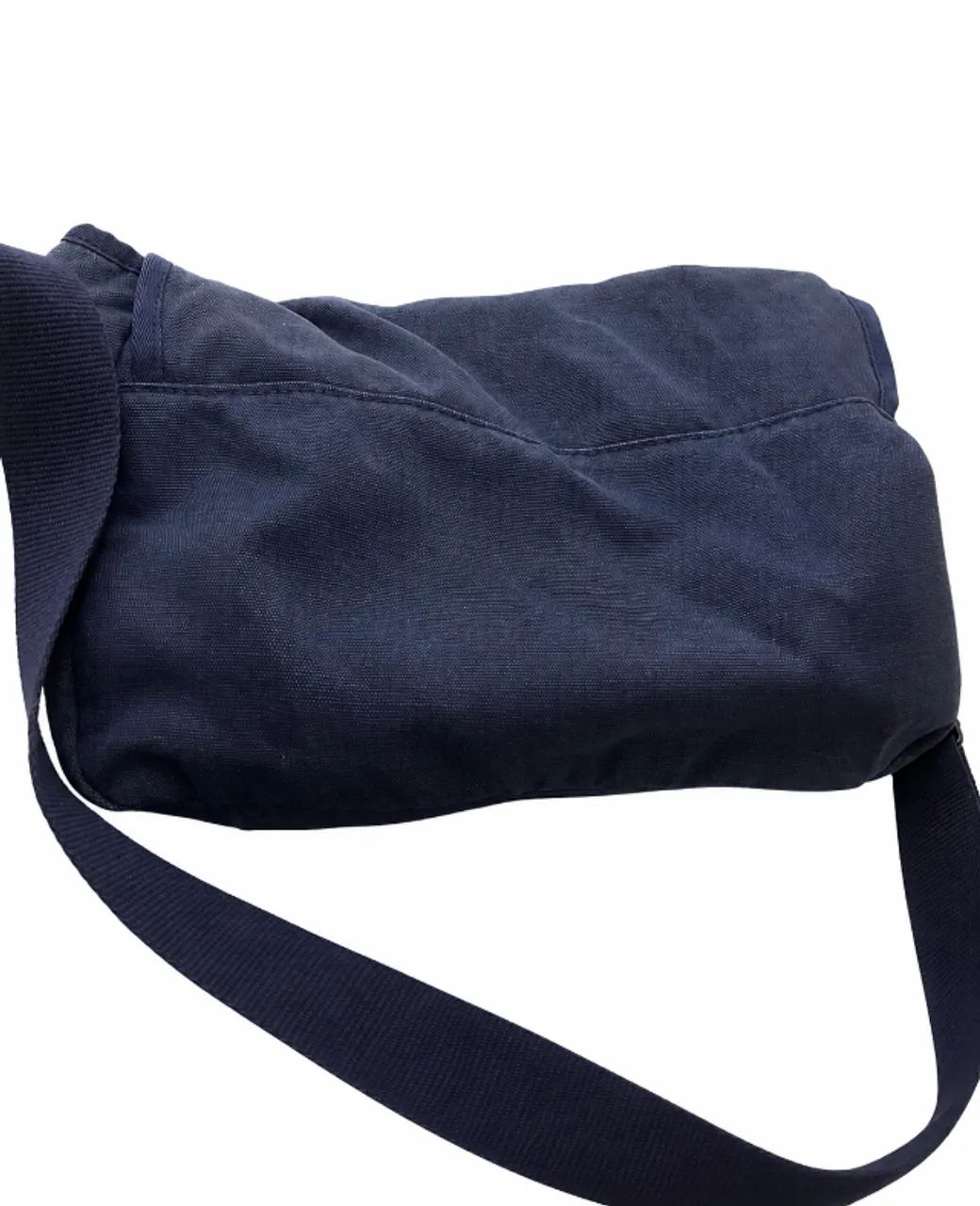 Bolsa transversal Lacoste azul-marinho com alça - Foto 2