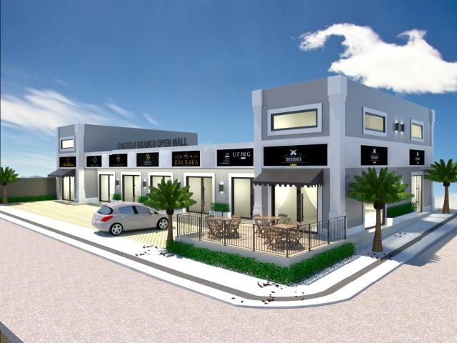 Linda Galeria Comercial com estacionamento em Região Nobre. Salas comercias de 40 a 150 m²