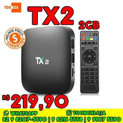 Tv box Tx2 com 2gb Ram 16gb Rom - Fazemos Entregas