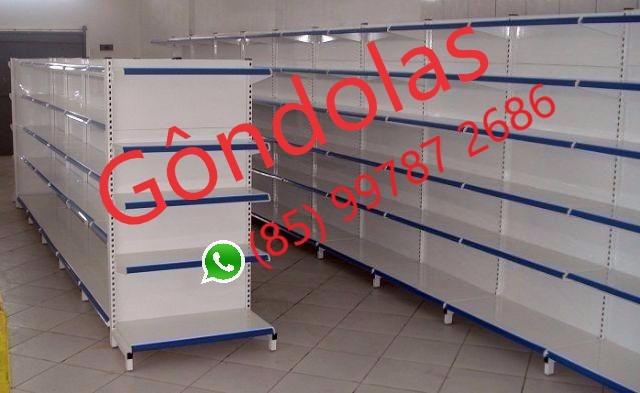 Gôndolas de Parede e Centrais - Foto 2