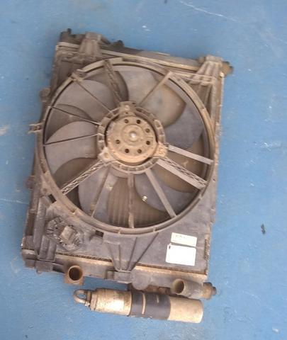 Kit radiador ventoinha e condesador clio