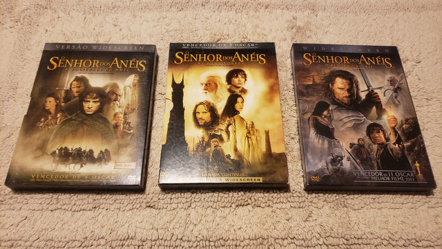 DVDs Senhor dos Anéis _ Trilogia Completa - Foto 4
