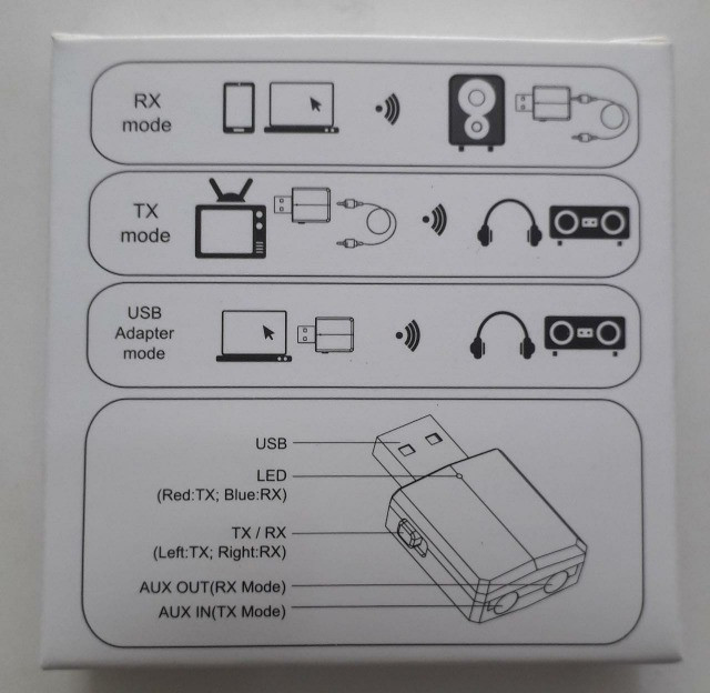 Transmissor E Receptor De Áudio Bluetooth 5.0 - Foto 3