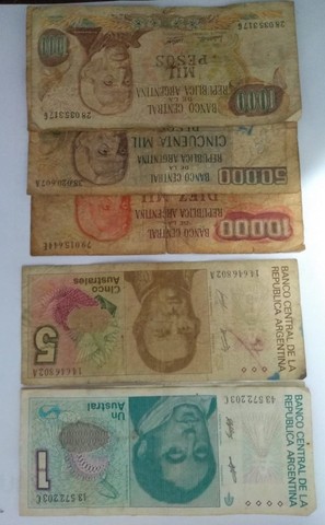 Cédulas Antigas coleção completa venda - Foto 2