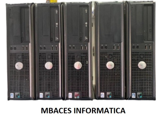 lote cpu dell temos varias 