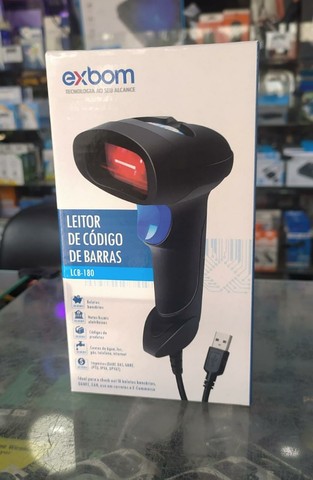 Leitor de Código de Barras Exbom(distribuidora jk eletonicos honestidade e qualidade)