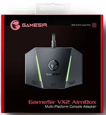 Gamesir vx2 aimbox teclado mouse adaptador gamepad para nintendo switch  xbox um/ps5 ps4/xbox série x acessórios de jogos