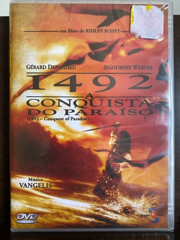 Dvd 1492 A conquista do paraíso 