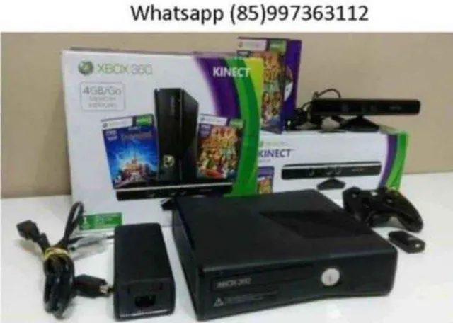 Xbox 360 com mais 2000 jogos no HD J-Tag - Kris Games Virtual