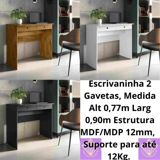  Escrivaninha 2 Gavetas SR