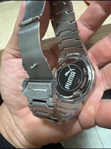 Pulseira relogio puma 2024 stainless steel 805