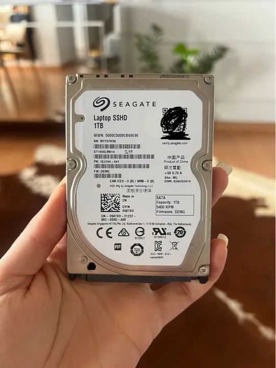 HD Seagate 1TB Laptop SSHD