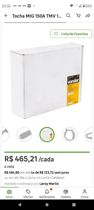 Tocha MIG 150A TMV 153 vonder - Foto 2