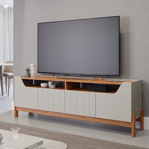 Rack Bancada Moema 100% MDF - Entrega/Montagem grátis para Fortaleza - Foto 2