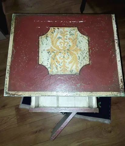 Mesa de Cabeceira em Madeira Rústica Demolição - Foto 3