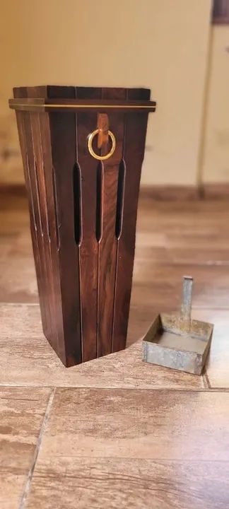 Bengaleiro/porta guarda-chuva anos 50/60. - Foto 4