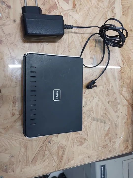 Roteador d-link com 4 portas