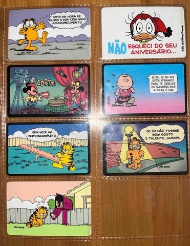 Cartão Garfield coleção 