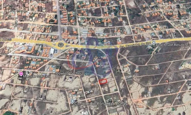 Terreno amplo com excelente localização em Porto das Dunas!