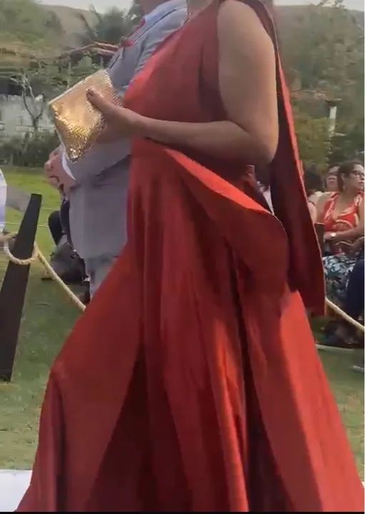 Vestido de festa Terracota - Foto 4