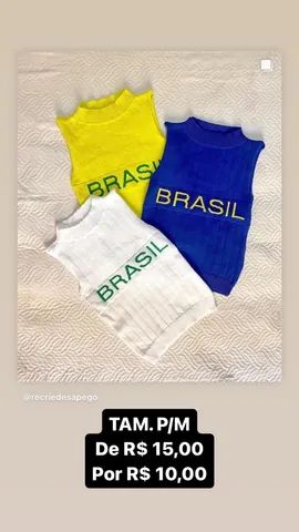 LISTA DE FORNECEDORES DO BRÁS no Instagram: “Cropped R$ 10,00