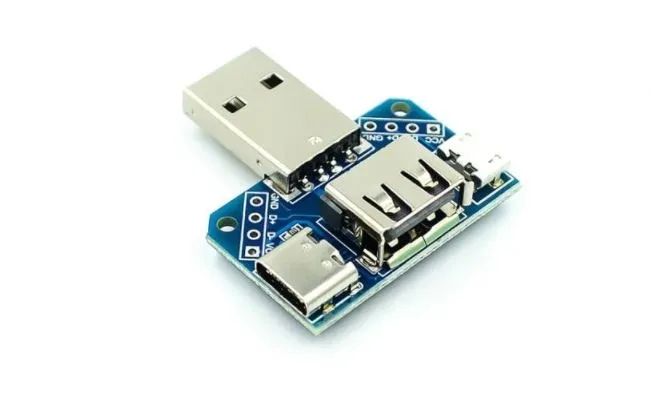 Adaptador 2.54mm 5pin Fêmea Conector B Tipo Usb2.0 Pcb Conversor Usb Arduino COD-AM448  - Foto 2