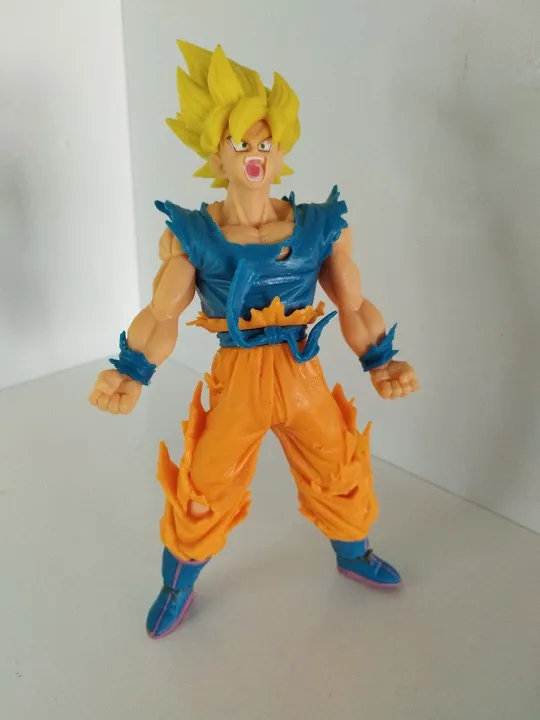 Boneco Dragon Ball Z - Goku Super Saiyajin
