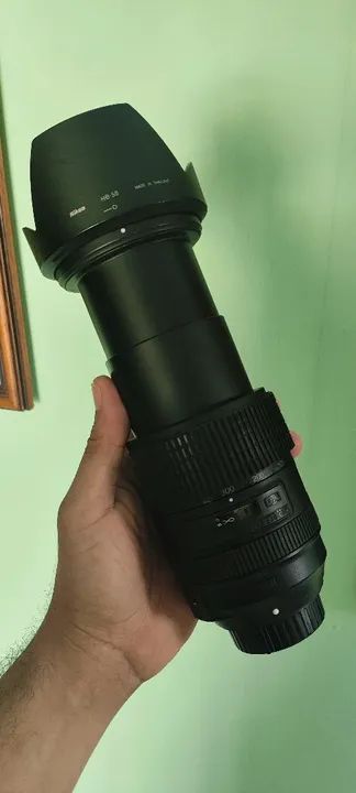 Vendo ou troco- Lente Nikon 18-300mm f/3.5-5.6G ED VR. * - Foto 5