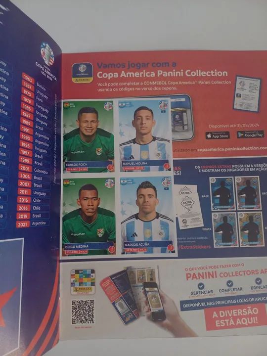 álbum copa america 2024 - Foto 2